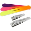 image:imageTweezerman Happily Ever After Combo Set with Fingernail and Toenail ClippersStainless Steel WNeon Files