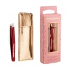 image:imageTweezerman Vintage Rose Mini Slant Tweezer with Case  Eyebrow Tweezers for Women and MenVintage Rose