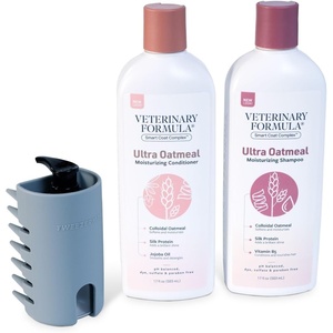 image:imageSoothe amp Smooth Dog Bath Set by Veterinary Formula amp Tweezerman 3PieceSoothe  Smooth Set