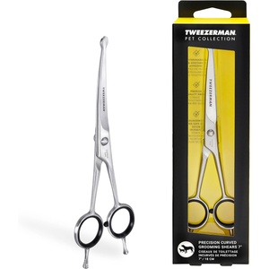 image:imageTweezerman 7 Pet Grooming ShearsSafety Round Tips for Dogs amp Cats7 Shears