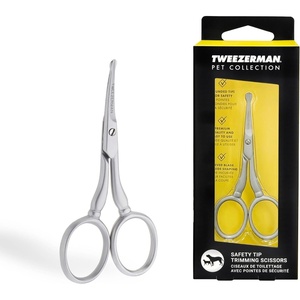 image:imageTweezerman 7 Pet Grooming ShearsSafety Round Tips for Dogs amp CatsScissors